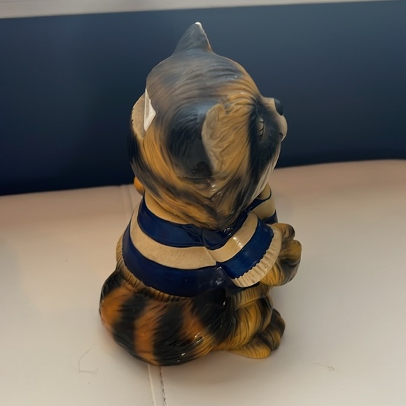 Rare Vintage Cat Piggy Bank - Picture 4 of 7